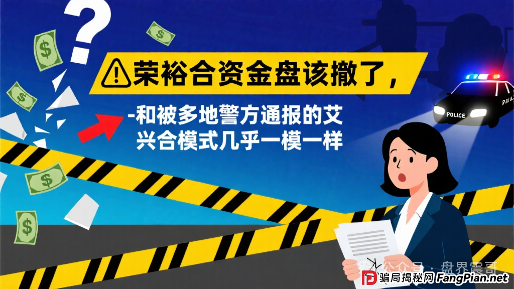 荣裕合资金盘该撤了，和被多地警方通报的艾兴合模式几乎一模一样！(1)