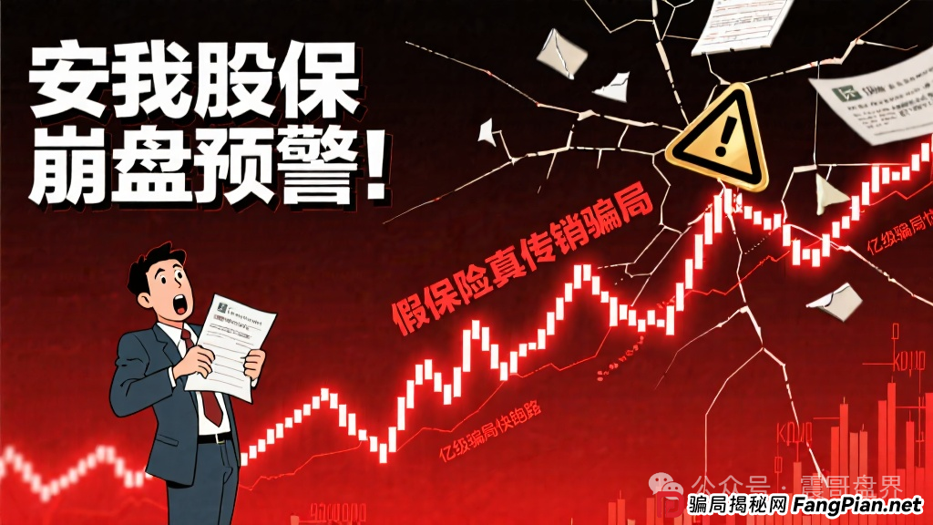 安我股保要崩盘了！震哥扒皮：假保险真传销，亿级骗局快跑路！