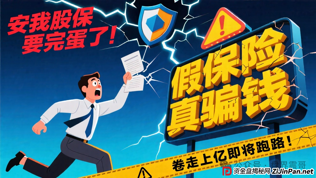安我股保要完蛋了！假保险真骗钱，幕后黑手卷走上亿即将跑路！(1)