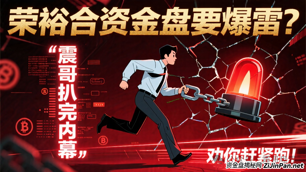 荣裕合今天最新消息！荣裕合资金盘要爆雷？震哥扒完内幕劝你赶紧跑！(1)