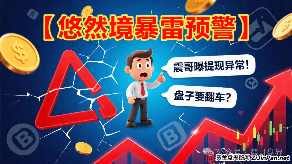 【悠然境暴雷预警】震哥曝提现异常！盘子要翻车？(1)