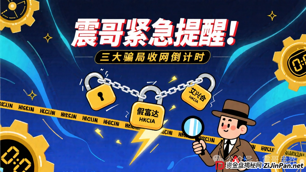 紧急提醒！艾兴合/假富达管家/HKCIA三大骗局收网倒计时(1)