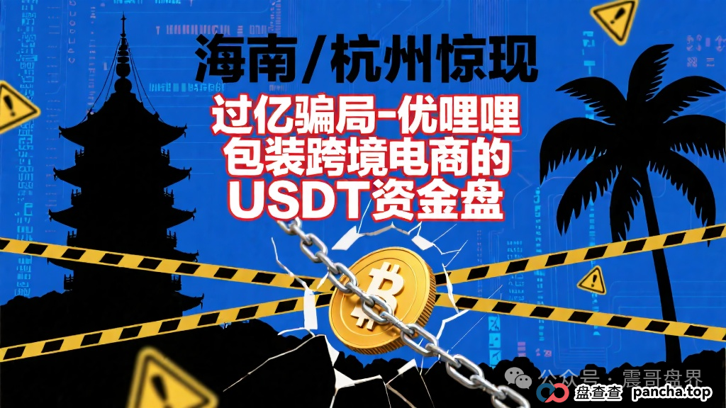 海南和杭州惊现过亿骗局-优哩哩，包装跨境电商的USDT资金盘(1)
