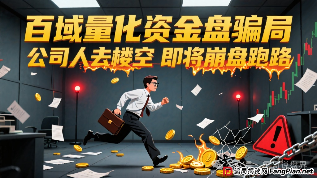 预警：百域量化资金盘骗局，公司人去楼空，即将崩盘跑路(1)