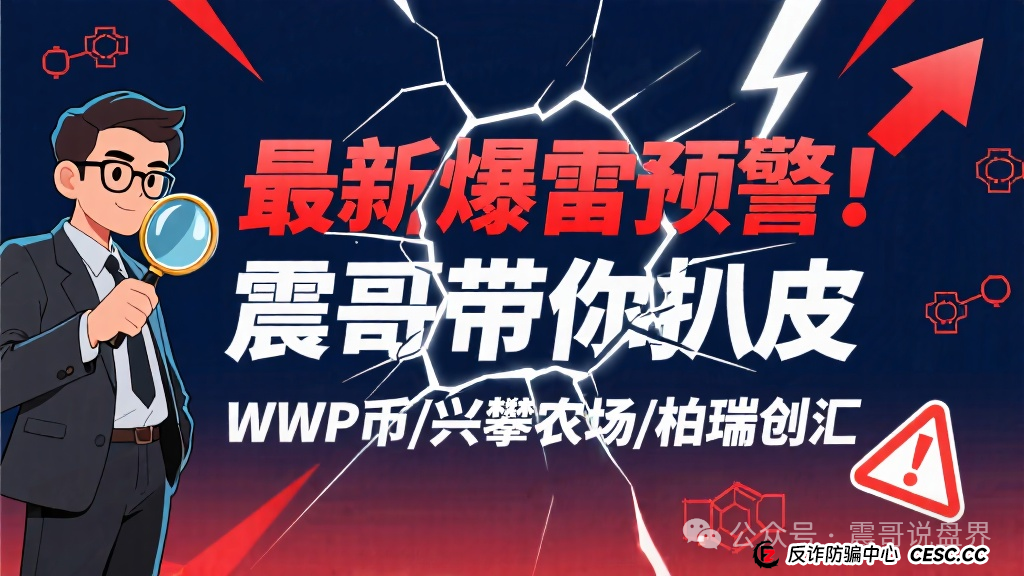 最新爆雷预警！震哥带你扒皮WWP币、兴攀农场、柏瑞创汇(1)