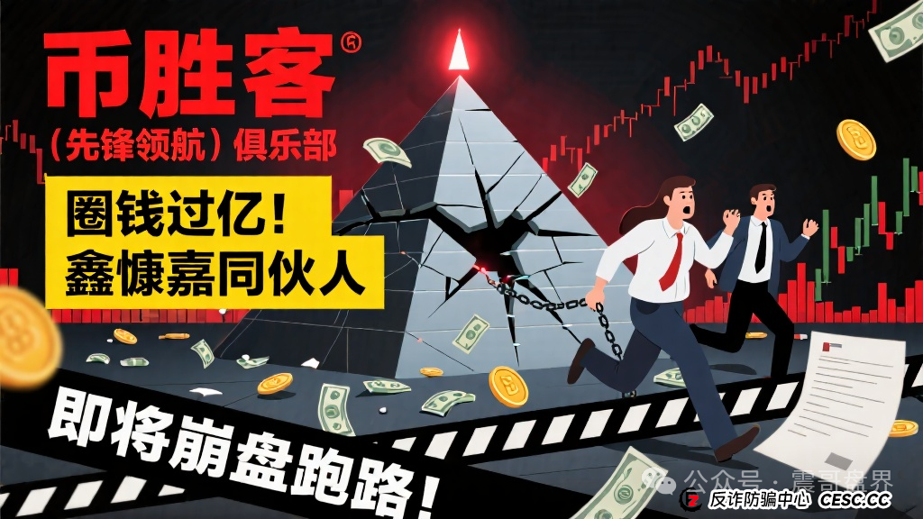 币胜客（先锋领航俱乐部）骗局揭秘，操盘手韩瑞龙已经圈了上亿资金，现在疯