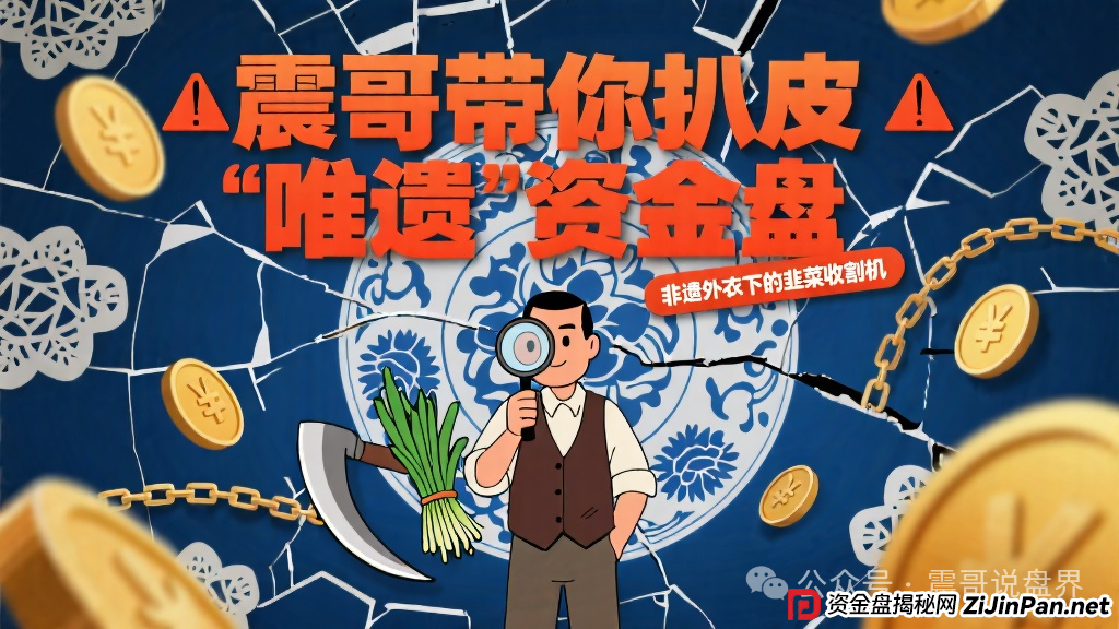 唯遗项目能走多久？扒皮“唯遗”资金盘：非遗外衣下的韭菜收割机