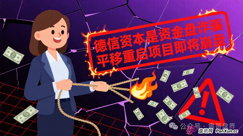 德信资本是资金盘诈骗，平移的重启项目，已经单割即将崩盘(1)