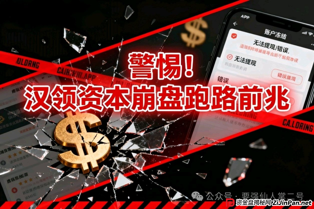 紧急预警！“汉领资本”分红类资金盘崩盘倒计时，留给投资者撤离的时间已经不多了！！(8)