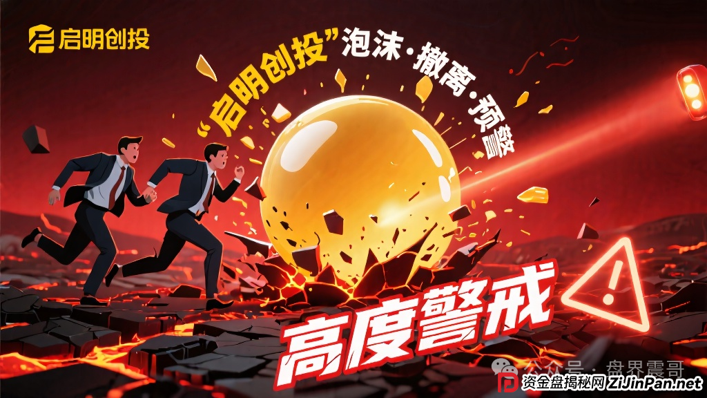 “启明创投”资金盘骗局，泡沫很大，抓紧撤离，高度预警(1)