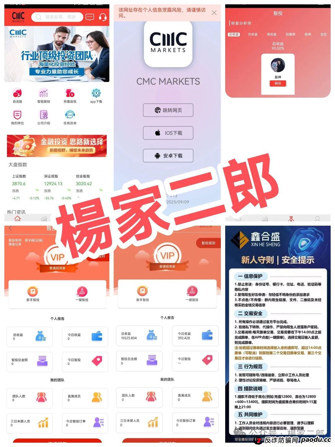 高度风险预警:鑫合盛CMCMARKETS超级短命跟单杀猪盘，正在疯狂拉人头！(1)