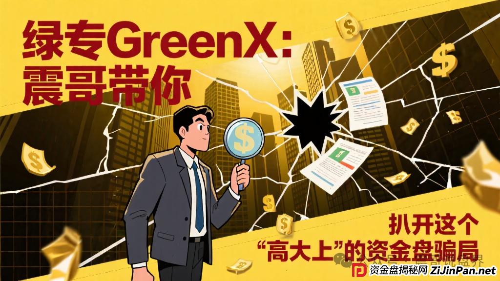绿专GreenX：震哥带你扒开这个“高大上”的资金盘骗局(1)