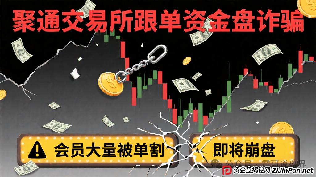 聚通交易所跟单资金盘诈骗，会员大量被单割，团队撤离即将崩盘(1)