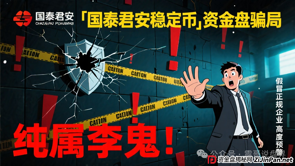 ＂国泰君安稳定币＂资金盘骗局纯属李鬼！假冒正规企业，高度预警(1)
