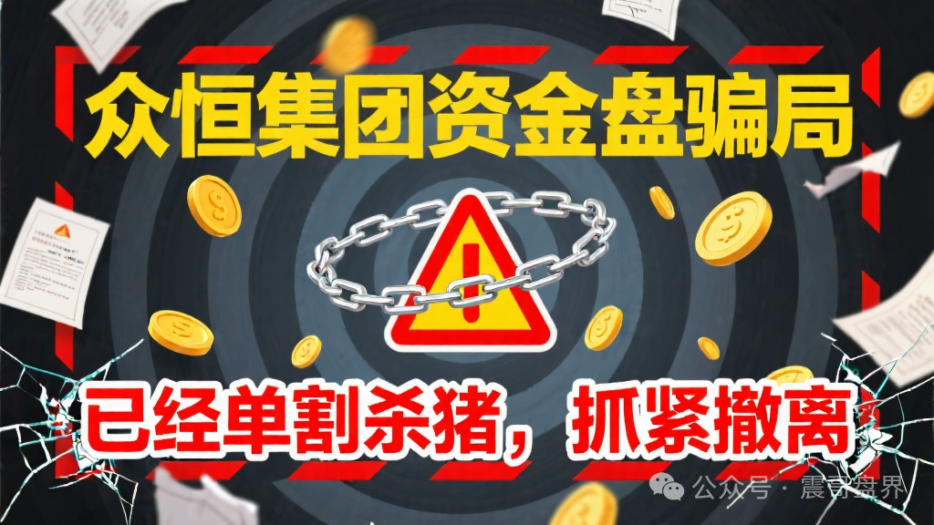 众恒集团资金盘骗局，已经单割杀猪，抓紧撤离(1)