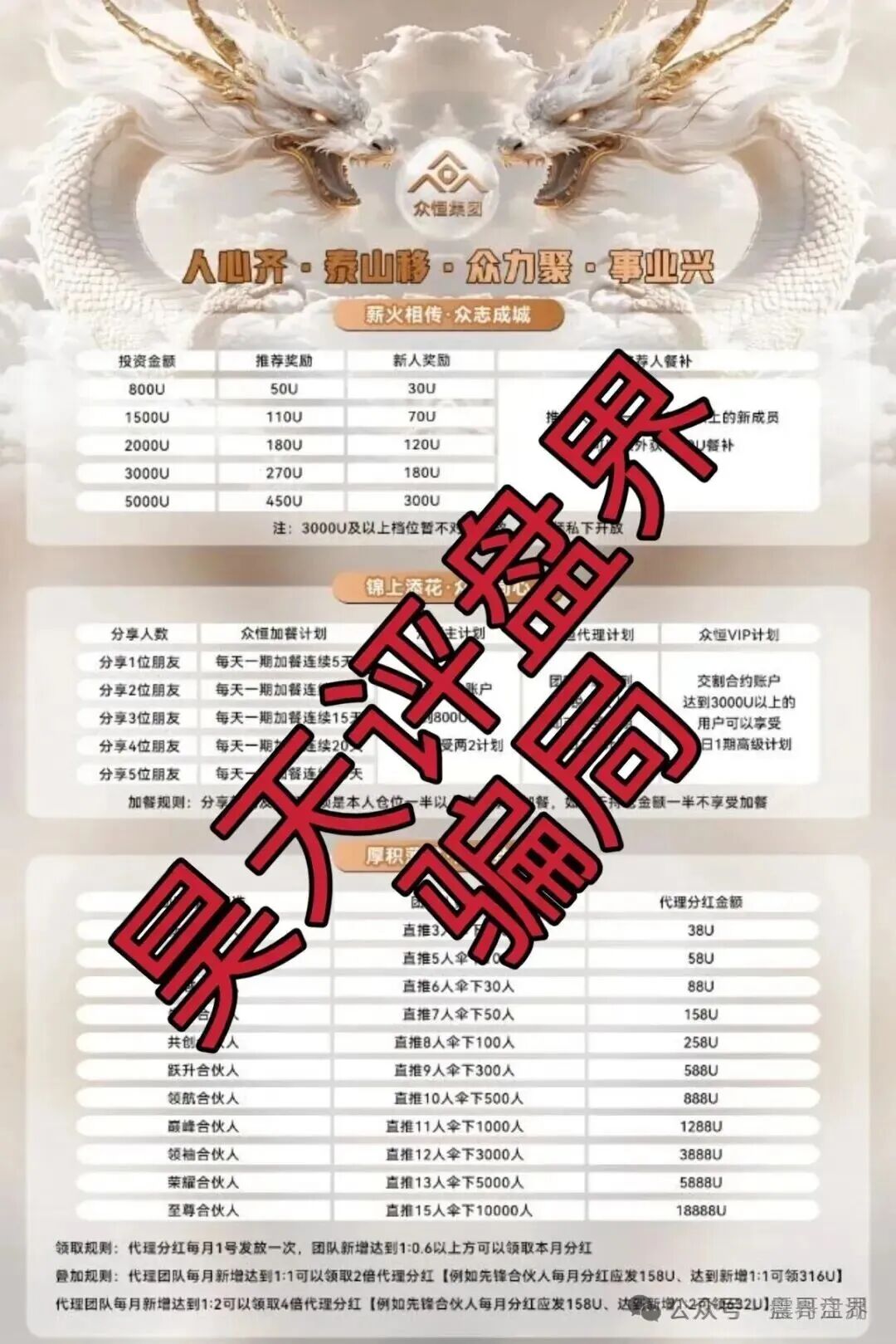 众恒集团资金盘骗局，已经单割杀猪，抓紧撤离(2)