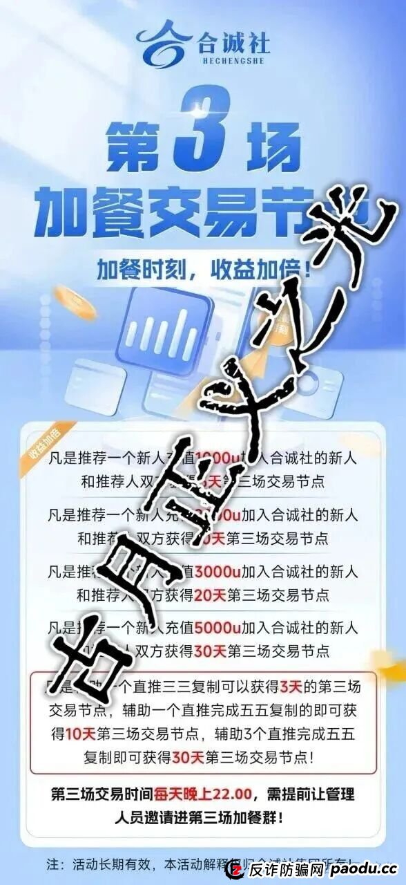 环宇汇交易所（合诚社）合约跟单类资金盘骗局，之前“先锋领航俱乐部”柬埔寨骗子搞的平移重启盘，又来割韭菜杀猪了…(3)