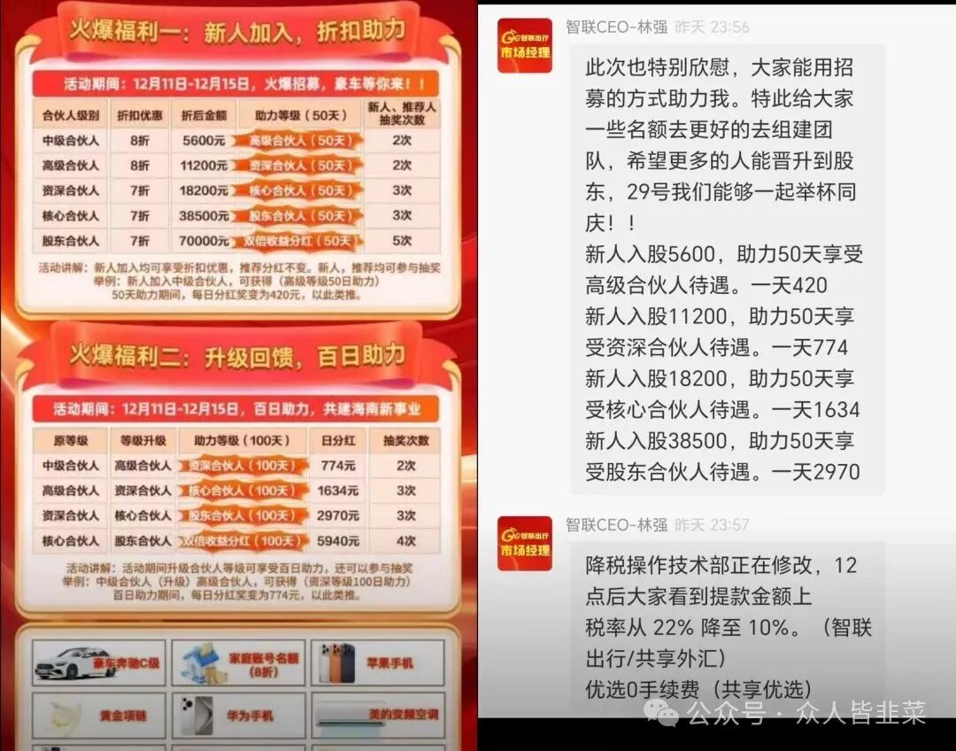 紧急预警：“赚多啦”“智联出行”“新庚资本”等6个资金盘骗局，近期接连暴雷，跑路潮已经开始了(7)